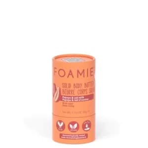 FOAMIE Solid Body Butter Papaya and Oat Milk 50g