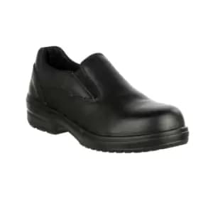 Amblers Safety FS94C Ladies Safety Slip On / Womens Shoes (8 UK) (Black) - Black