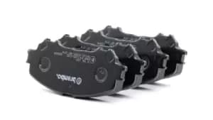 BREMBO Brake pad set PRIME LINE P 56 100 Brake pads,Brake pad set, disc brake RENAULT,NISSAN,Kadjar (HA_, HL_),Qashqai II (J11, J11_),X-TRAIL (T32)