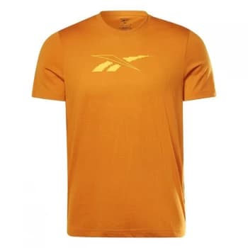 Reebok Road Trip T Shirt Mens - Radiant Ochre