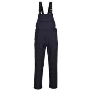 Biz Weld Mens Flame Resistant Bib and Brace Navy 2XL