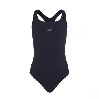 Speedo Endurance+ Medalist Swimsuit Junior 11-12 Years / 30" Navy