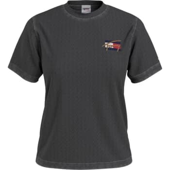 Tommy Jeans Vintage Bronze T Shirt - Black