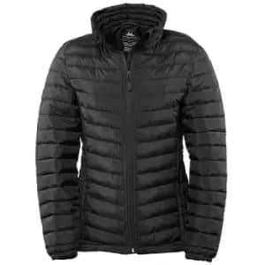 Tee Jays Womens/Ladies Padded Zepelin Jacket (2XL) (Black)