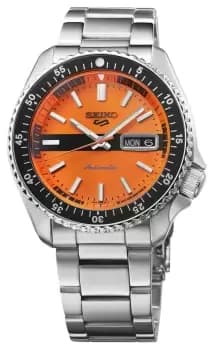 Seiko SRPK11K1 5 Sports aNew Double Hurricanea Retro Watch