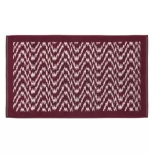 Bedeck of Belfast Aris BCI Cotton Bath Mat - Red