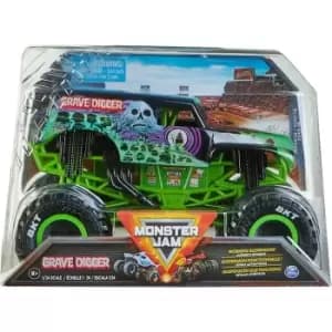 1:24 Die Cast Solid Grave Digger
