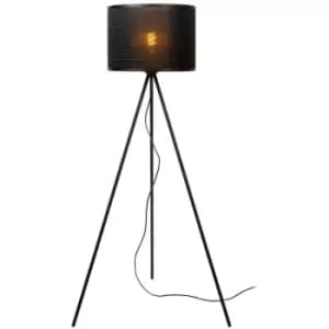 Lucide TAGALOG - Tripod Floor Lamp - Ø55cm - 1xE27 - Black