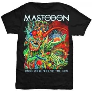 Mastodon - Once More Round the Sun Mens Small T-Shirt - Black
