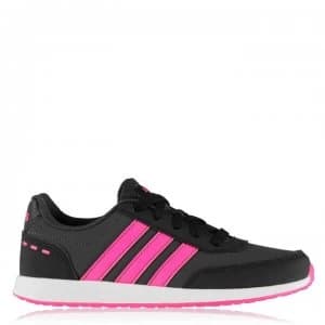 adidas Switch 2 Trainers Junior Girls - DkGrey/ShockPin