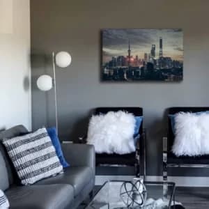 45702021C-057 Multicolor Decorative Canvas Painting