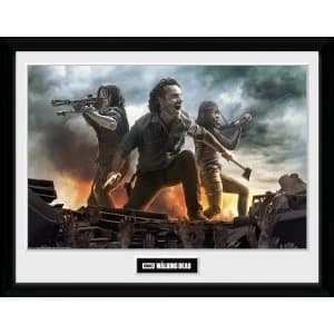 The Walking Dead Fire Collector Print