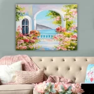 432393643_70100 Multicolor Decorative Canvas Painting
