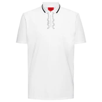 Hugo Boss Dolmar Polo Shirt White Size L Men