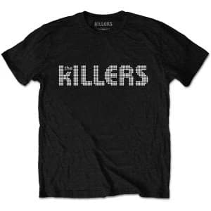 The Killers - Dots Logo Mens Large T-Shirt - Black