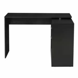 Selset Rotating Computer Desk, black