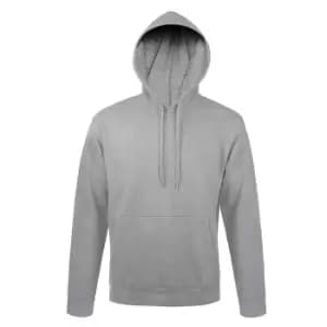 SOLS Snake Unisex Hooded Sweatshirt / Hoodie (M) (Grey Marl)