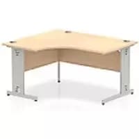 dynamic Left-hand Desk Impulse ICDLW14MPE Maple 1400 mm x 25mm x 730 mm