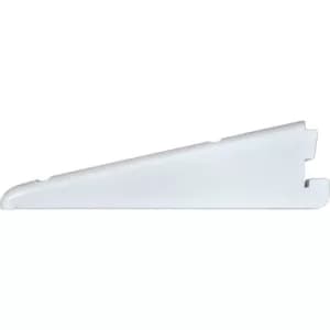 270MM White Bracket (Single) Twin Slot Shelving