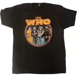 The Who - Band Circle Unisex X-Large T-Shirt - Black