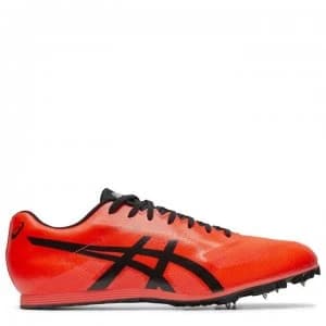 Asics Hyper 6 LD Mens Track Shoes - Red/Black