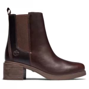 Timberland Dalston Vibe Chelsea Boot For Her In Dark Brown Dark Brown, Size 3.5
