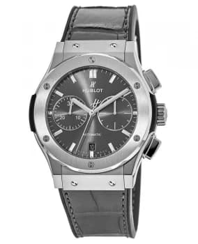 Hublot Classic Fusion Chronograph Titanium Grey Dial 45mm Mens Watch 521.NX.7071.LR 521.NX.7071.LR