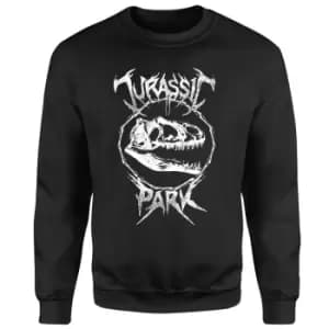 Jurassic Park T-Rex Bones Sweatshirt - Black - L