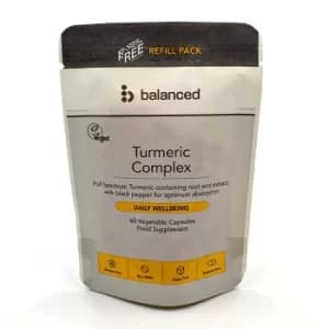 Balanced Turmeric Complex Refill 60 Caps