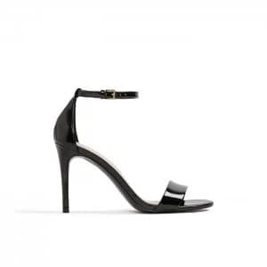 Aldo Cally Sandals Black Patent