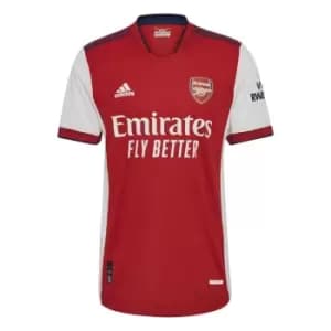 adidas Arsenal Authentic Home Shirt 2021 2022 - Red