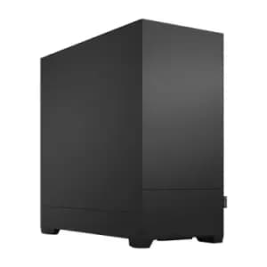 Fractal Design Pop Silent (Black Solid) Gaming Case ATX Sound-Damping Steel & Foam 3 Fans