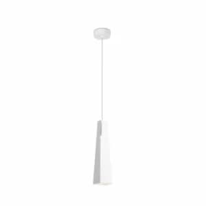 Pluma LED Dome Ceiling Pendant Light White