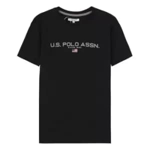 US Polo Assn Sport T-Shirt Junior Boys - Black