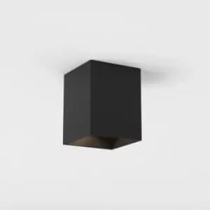 Kinzo Integrated LED Square Surface Mounted Downlight Textured Black 12.5W