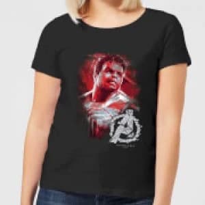 Avengers Endgame Hulk Brushed Womens T-Shirt - Black