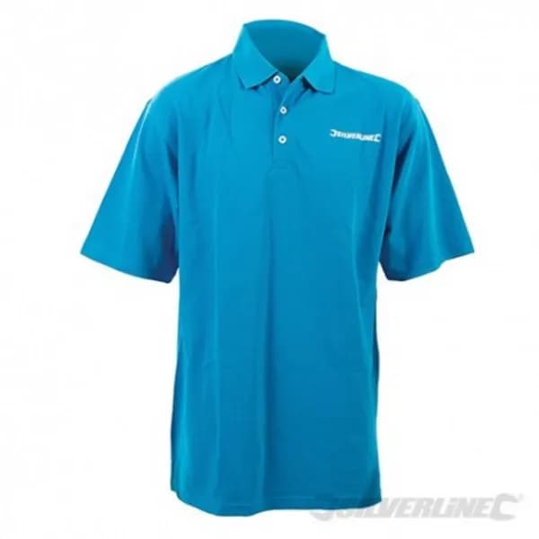 Silverline Poly Cotton Polo Shirt - Extra Large (112cm / 44”) 804751