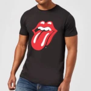 Rolling Stones Classic Tongue Mens T-Shirt - Black