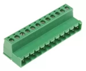 Phoenix Contact Ic 2,5/12-St-5,08 Terminal Block, Pluggable, 12Pos, 12Awg