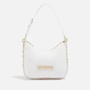 Love Moschino Womens Macro Chain Bag - White