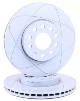 ATE Brake disc 24.0325-0145.1 Brake rotor,Brake discs VW,AUDI,SKODA,Golf V Schragheck (1K1),TOURAN (1T1, 1T2),GOLF VI (5K1)