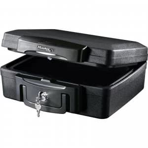 Master Lock Small Key Locking Fire Water Chest