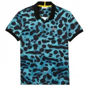 Lacoste Nat Geo Print Polo Shirt - Frog