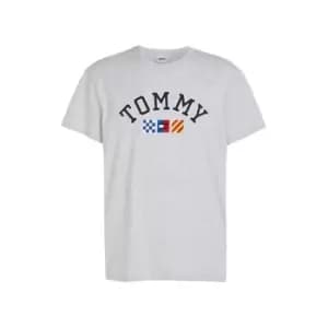 Tommy Jeans Tjm Rlx Archive Sailing S/S Tee - Grey