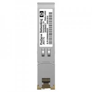 HPE X121 1G SFP RJ45 T Transceiver network media converter 1000 Mbit/s