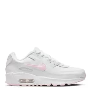 Nike Air Max 90 LTR Big Kids Shoes - White