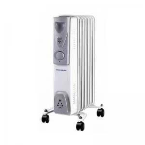 1.5kW 7 Fin Oil Filled Radiator White Ref HG01186 908102