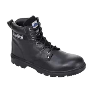 Portwest Mens Steelite Thor S3 Leather Safety Boots (10.5 UK) (Black)