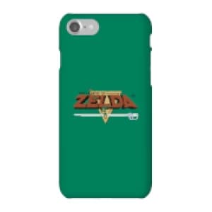 Nintendo The Legend Of Zelda Retro Logo Phone Case - iPhone 7 - Snap Case - Gloss