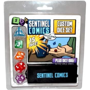 Sentinel Comics: The Roleplaying Game - Custom Dice Set